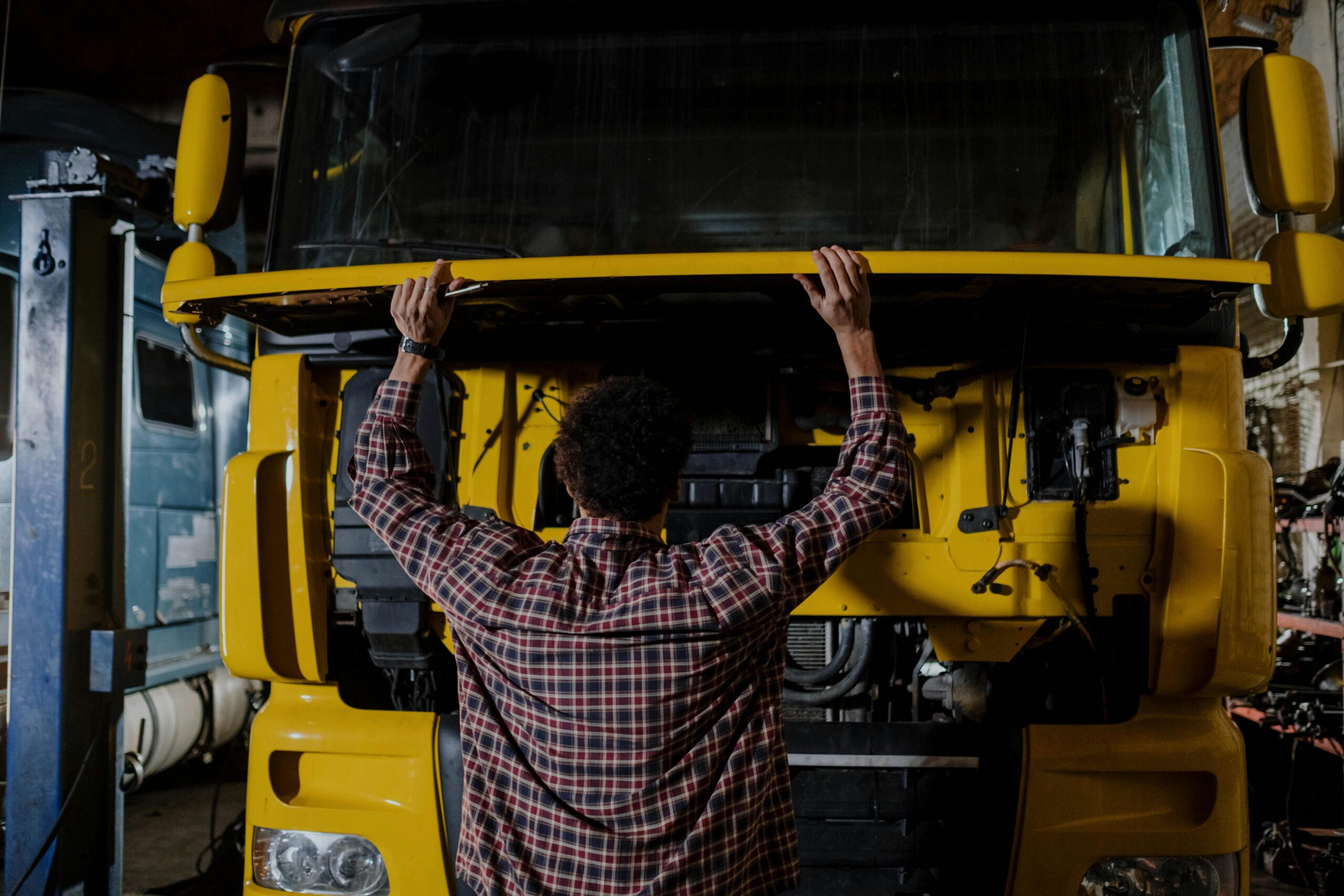 truck scaled